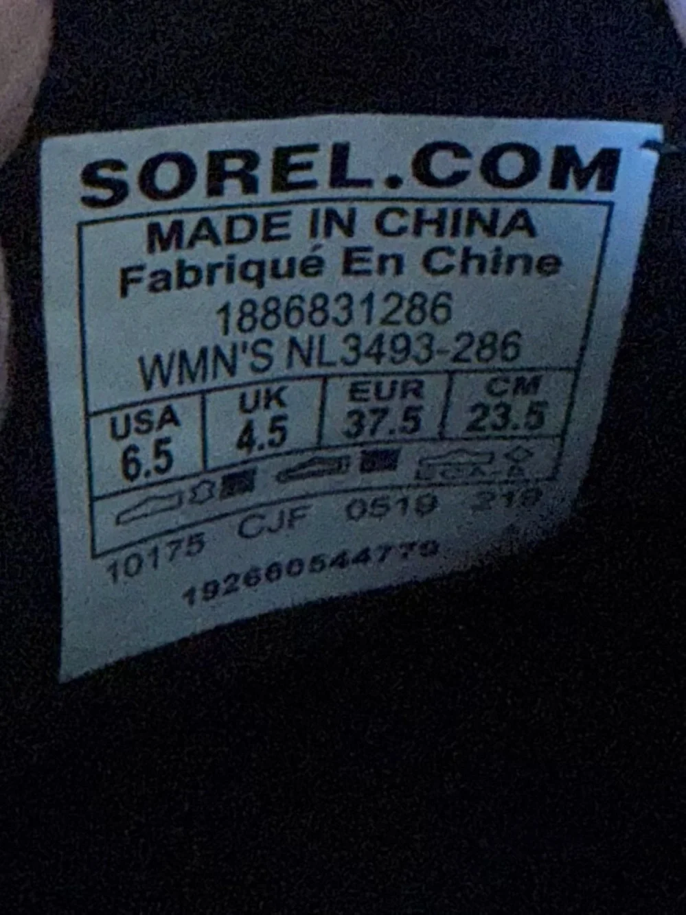 Sorel Women's Joan Of Arctic II Chelsea Wedge NL3493-286 US Size 6.5